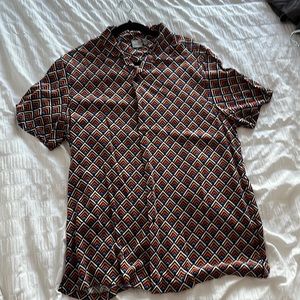 ASOS Button Down Short Sleeve Shirt